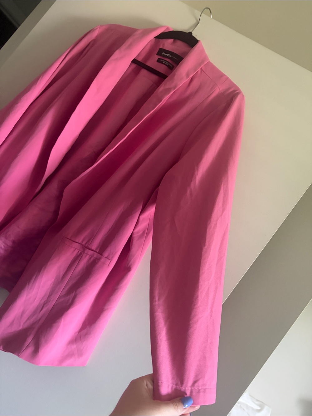 Studio by Torrid - Pink Open-Front Blazer - Picture 6 of 9